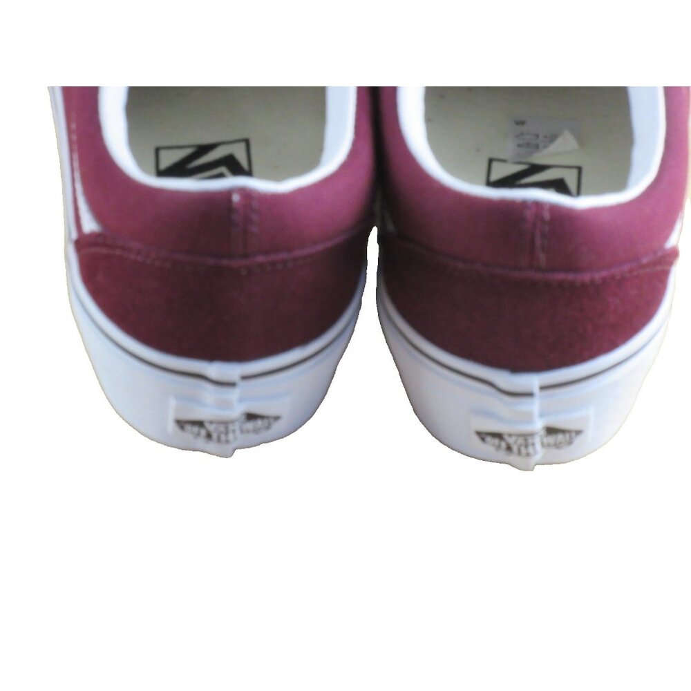 Vans Women's Old Skool Platform Port Royale True White Platform Shoes Sizes NIB - Picture 5 of 7